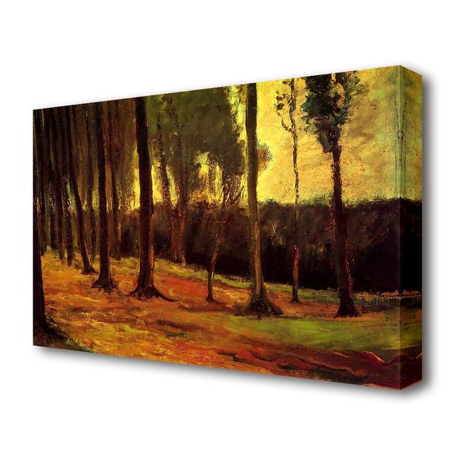 'Edge of a Wood' by Vincent Van Gogh Oil Painting Print on Wrapped Canvas East Urban Home Size: 35.6 cm H x 50.8 cm W on Productcaster.