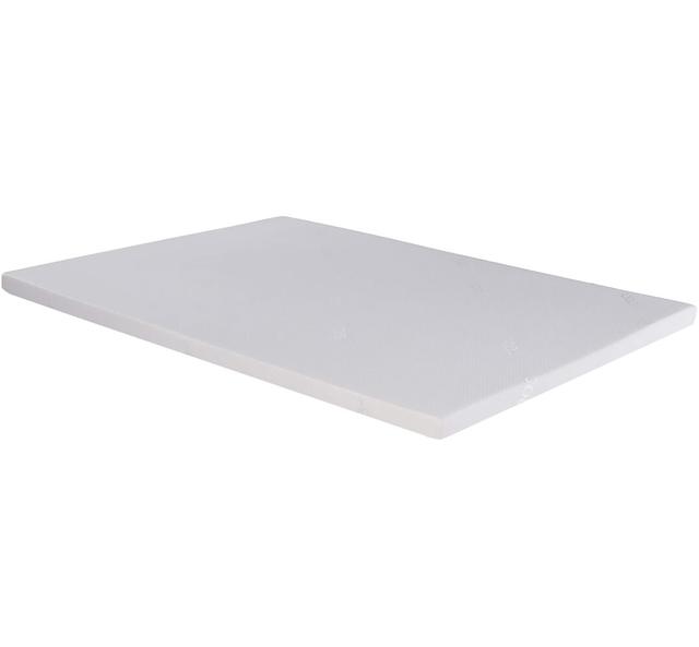 2.5cm Memory Foam Mattress Topper White Noise Size: Single (3') on Productcaster.