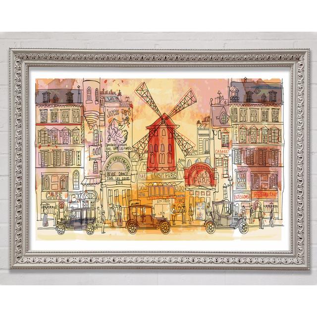 Moulin Rouge Paris - Druck Bright Star Größe: 29,7 cm H x 42 cm B x 3 cm T on Productcaster.