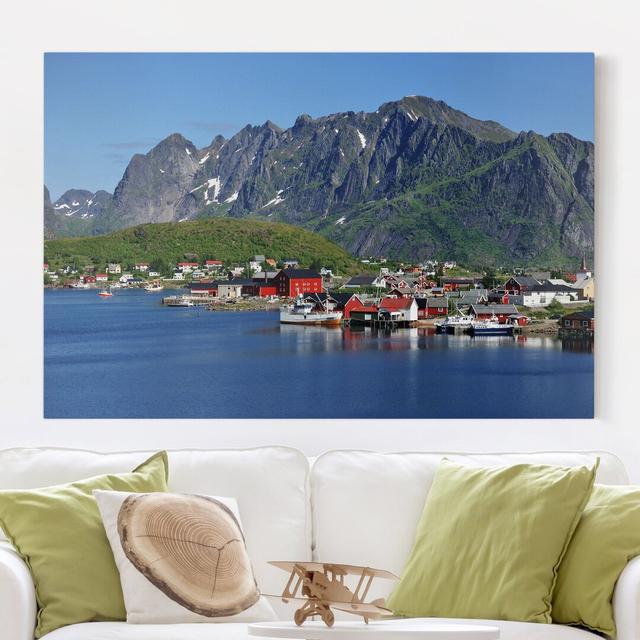 Finnmark - Wrapped Canvas Photograph Union Rustic Format: 260g/m² Canvas, Size: 100cm H x 150cm W on Productcaster.