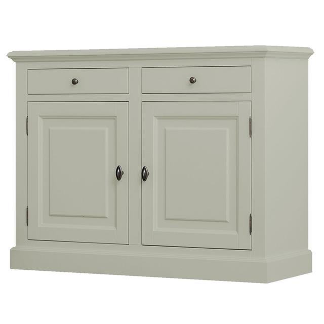 Breshai 126 Cm Wide 2 Drawer Sideboard Rosalind Wheeler Colour: Greyish on Productcaster.