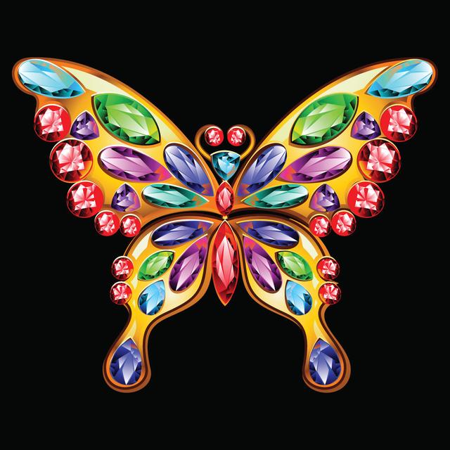 Breithaup Butterfly by Prokofieva_t - Wrapped Canvas Graphic Art Brambly Cottage Size: 91cm H x 91cm W x 3.8cm D on Productcaster.