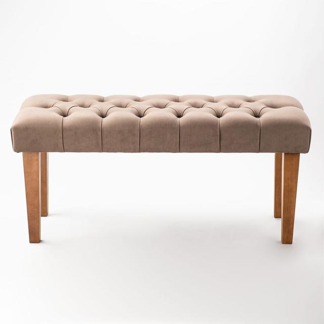 Costa Upholstered Bench bench4home Size: 40cm H x 45 cm W x 35cm D on Productcaster.