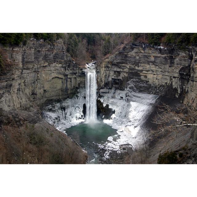 Taughannock Falls - Wrapped Canvas Print Alpen Home Size: 20cm H x 30cm W on Productcaster.