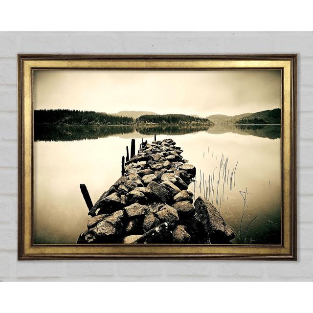 Rock Dock - Single Picture Frame Art Prints Brayden Studio Size: 21cm H x 29.7cm W x 1.5cm D on Productcaster.