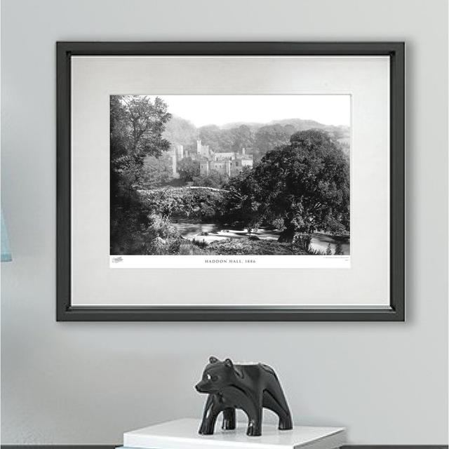 Haddon Hall, 1886 - Single Picture Frame Print The Francis Frith Collection Size: 60cm H x 80cm W x 2.3cm D on Productcaster.