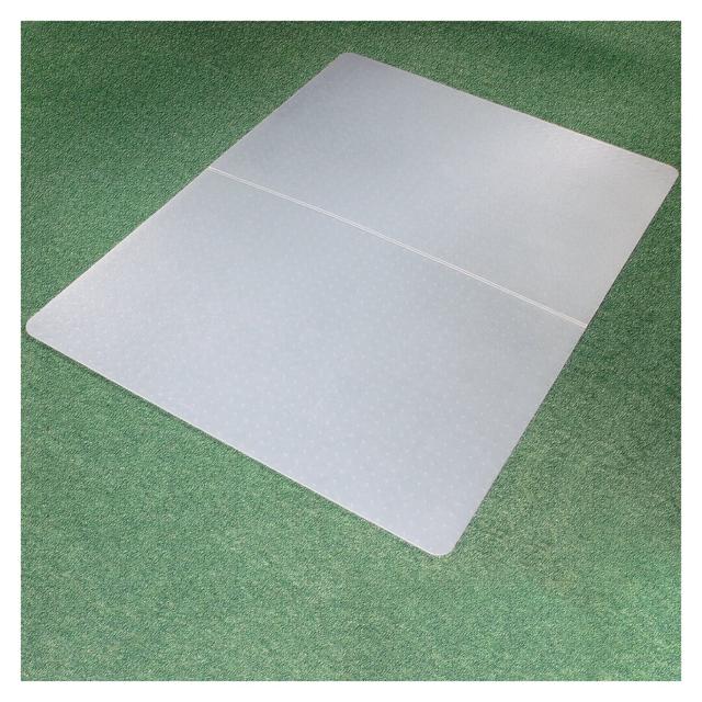 Ecotex Polypropylene Medium Pile Carpet Straight Chair Mat Floortex Size: 0.16cm H x 90cm W x 117cm D on Productcaster.