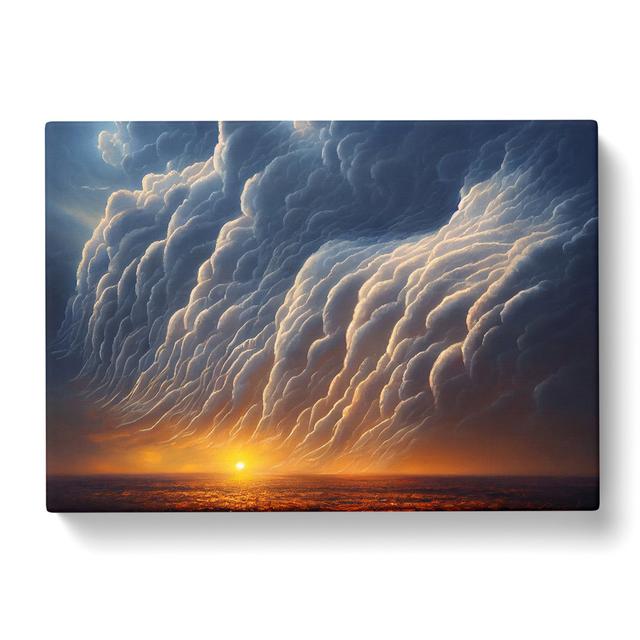 Stormy Sky Vol.2 - Wrapped Canvas Graphic Art ClassicLiving on Productcaster.