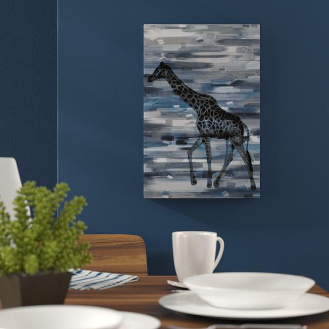 Tall Walker Graphic Art Wrapped on Canvas East Urban Home Size: 61cm H x 41cm W on Productcaster.