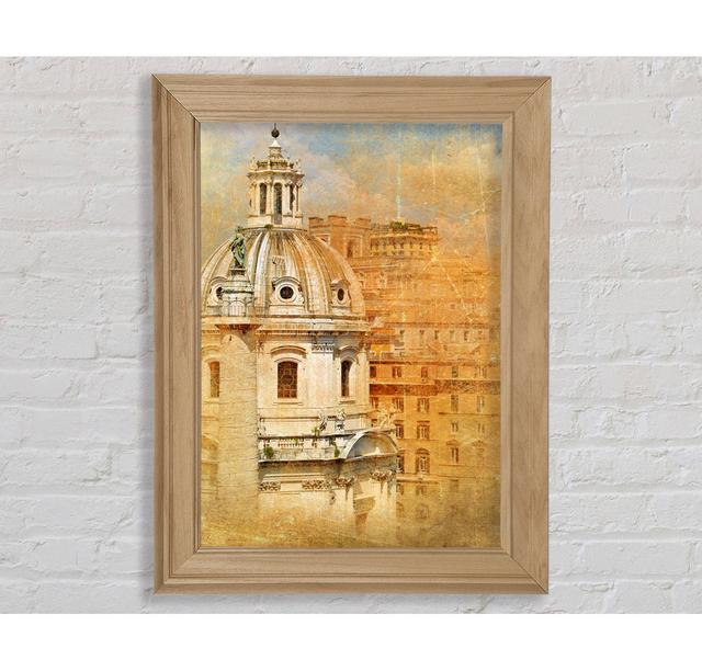 Ancient St Peters Basilica - Single Picture Frame Art Prints Bright Star Size: 142.2cm H x 84.1cm W x 8cm D on Productcaster.