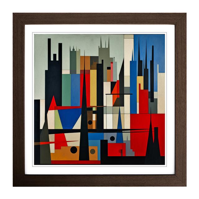 City of York Suprematism No.1 17 Stories Format: Walnut on Productcaster.