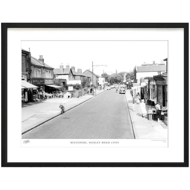 'Belvedere, Nuxley Road C1955' by Francis Frith - Picture Frame Photograph Print on Paper The Francis Frith Collection Size: 60cm H x 80cm W x 2.3cm D on Productcaster.