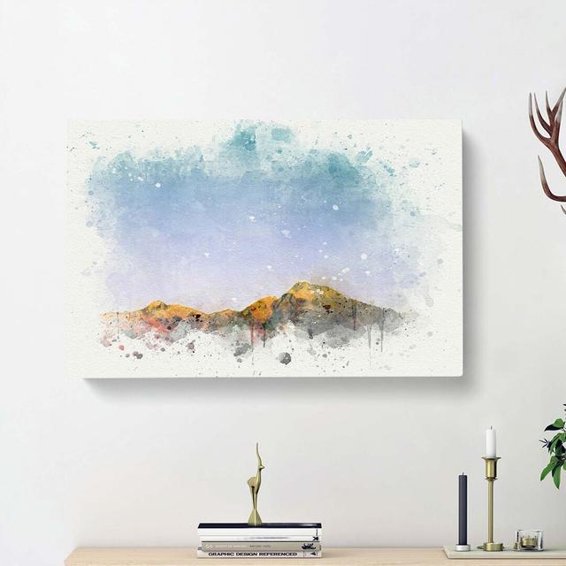 Isalo National Park in Madagascar in Abstract - Wrapped Canvas Painting Print East Urban Home Size: 35cm H x 50cm W x 3cm D on Productcaster.