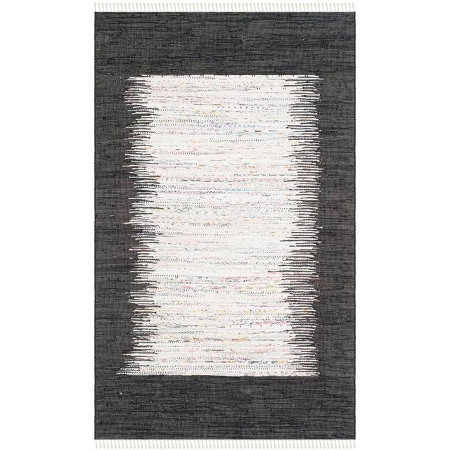 Ceniceros Abstract Hand Woven Area Rug Bloomsbury Market Rug Size: Rectangle 152 x 243cm on Productcaster.