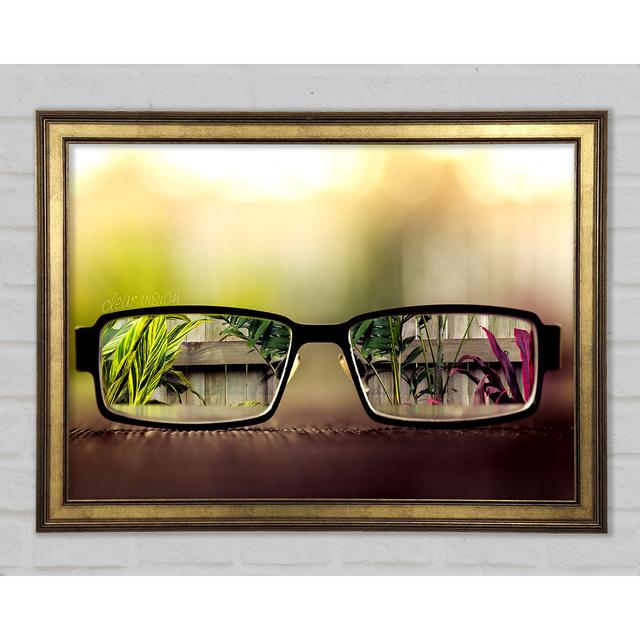 Clear Vision Framed Print Ebern Designs Size: 59.7cm H x 84.1cm W x 1.5cm D on Productcaster.