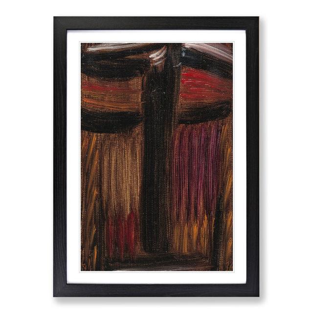 Great Meditation by Alexej Von Jawlensky - Picture Frame Painting East Urban Home Frame Option: Black Framed, Size: 48cm H x 36cm W x 2cm D on Productcaster.