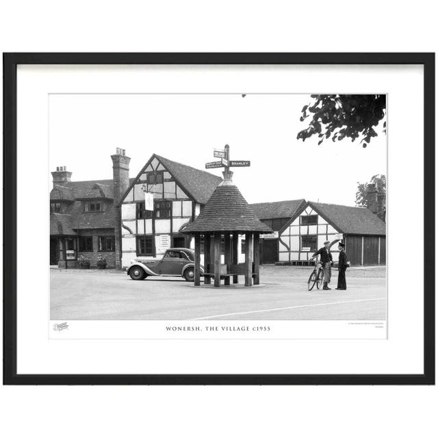 Wonersh, The Village C1955 by Francis Frith - Single Picture Frame Print The Francis Frith Collection Size: 60cm H x 80cm W x 2.3cm D on Productcaster.