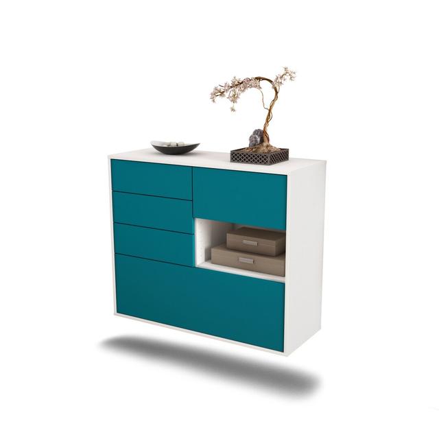 Shevlin Sideboard Latitude Run Colour: Turquoise on Productcaster.