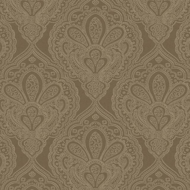 10m x 53cm 3D Embossed Metallic Finish Wallpaper Roll Galerie Home Colour: Gold on Productcaster.