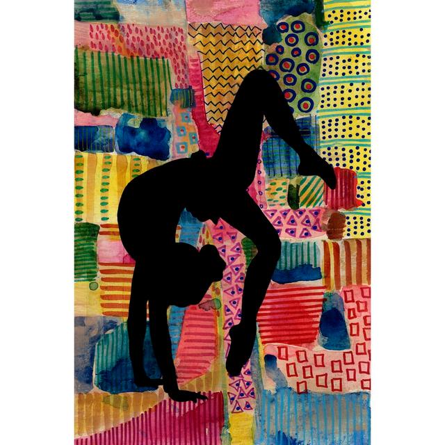 Patchwork Athlete I by Regina Moore - Wrapped Canvas Painting Corrigan Studio Size: 76cm H x 51cm W on Productcaster.