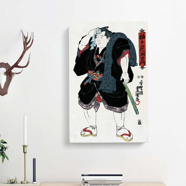 Somagahana Fuchiemon by Utagawa Toyokuni - Wrapped Canvas Painting Print East Urban Home Size: 76cm H x 50cm W x 3cm D on Productcaster.