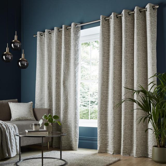 Tonwell Curtain (Set of 2) Ashley Wilde Curtains Panel Size: Width 168 x Drop 137cm on Productcaster.