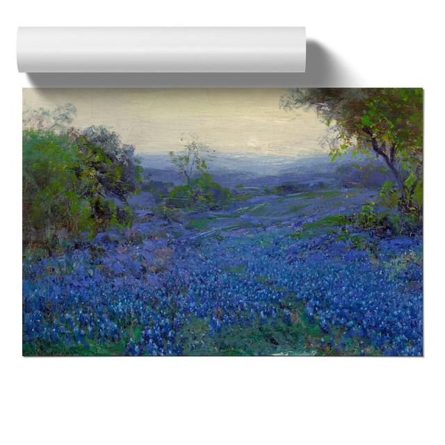 Bluebonnet Flowers Vol.4 by Julian Onderdonk - No Frame Painting East Urban Home Size: 21cm H x 30cm W x 0.1cm D on Productcaster.