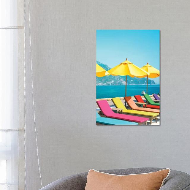 Amalfi by Erin Summer - Wrapped Canvas Art Prints Ebern Designs Size: 66.04cm H x 45.72cm W x 3.81cm D on Productcaster.