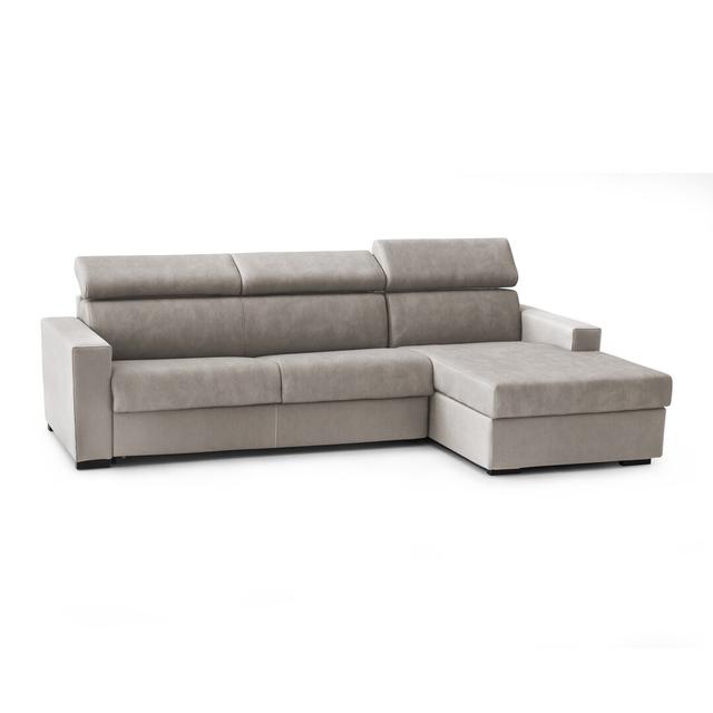 Berniya Upholstered Corner Sectional Ebern Designs Upholstery Colour: Taupe on Productcaster.