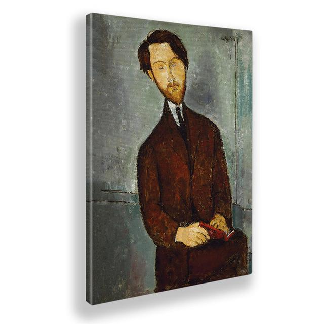 Wandbild Leopold Zborowski von Amedeo Modigliani Marlow Home Co. Format: Stoff, Größe: 135 cm H x 95 cm B on Productcaster.