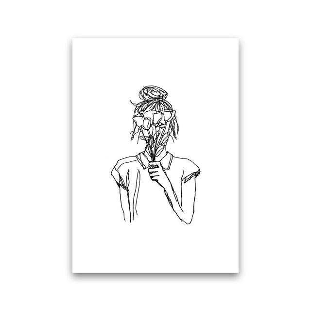 Left Hand Flower Girl by Carissa Tanton - Print on Paper Ophelia & Co. Frame Option: Unframed, Size: 30cm H x 21cm W x 1cm D on Productcaster.