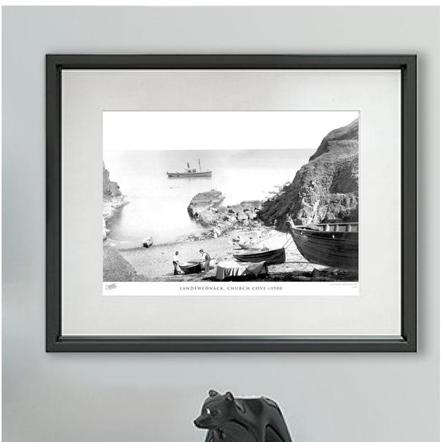 Landewednack, Church Cove C1900 - Single Picture Frame Print The Francis Frith Collection Size: 40cm H x 50cm W x 2.3cm D on Productcaster.