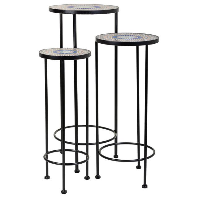 Alans Plant Stand - Set of 3 Marlow Home Co. on Productcaster.