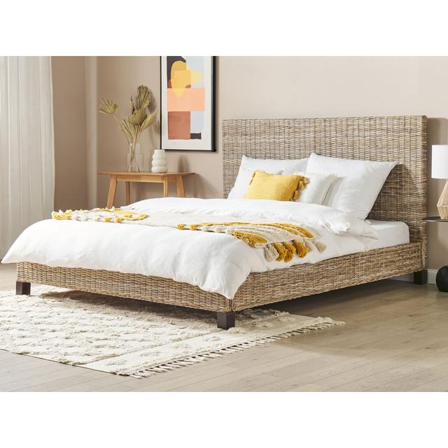 Alethia Platform Bed Highland Dunes Size: Super King (6') on Productcaster.