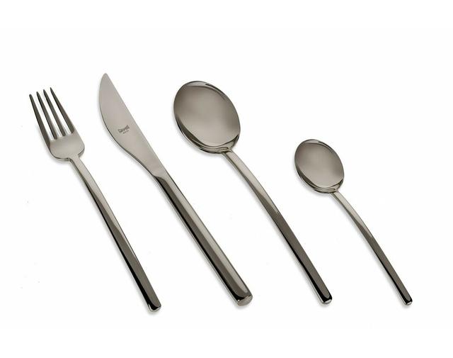 Due 24 Piece 18/10 Stainless Steel Cutlery Set, Service for 6 Mepra Colour: Ice on Productcaster.