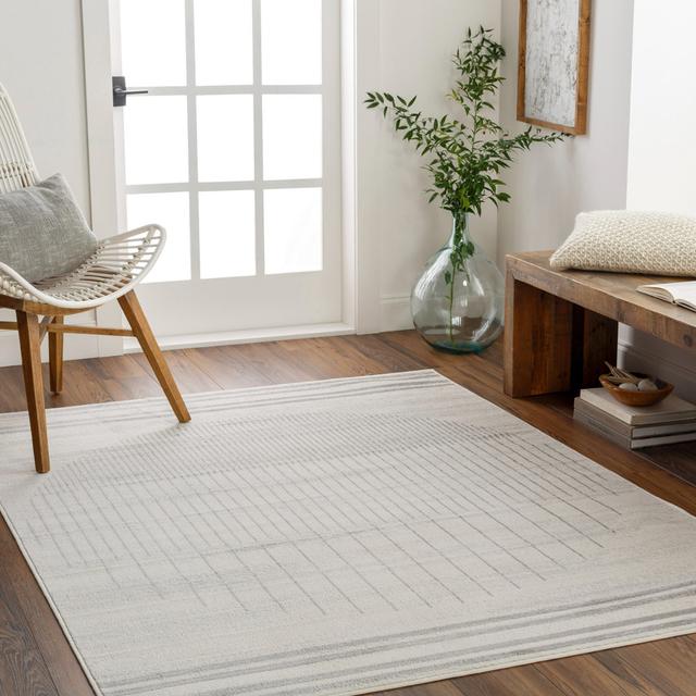 Geometric Machine Woven Area Rug Surya B.V. Rug Size: Rectangle 160 x 215cm on Productcaster.