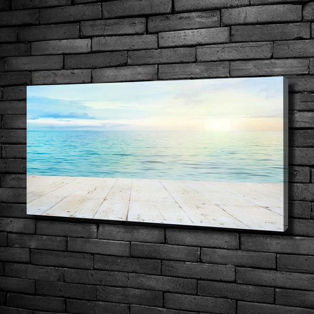 Canvas Print - Wall Art - Prints On Canvas - 100X50 Image Picture Theme: Sea House of Hampton on Productcaster.