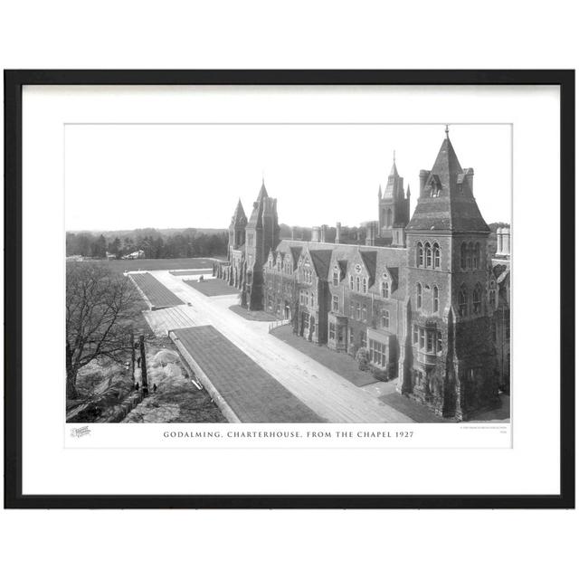 Godalming, Charterhouse, From The Chapel 1927 by Francis Frith - Single Picture Frame Print The Francis Frith Collection Size: 60cm H x 80cm W x 2.3cm on Productcaster.