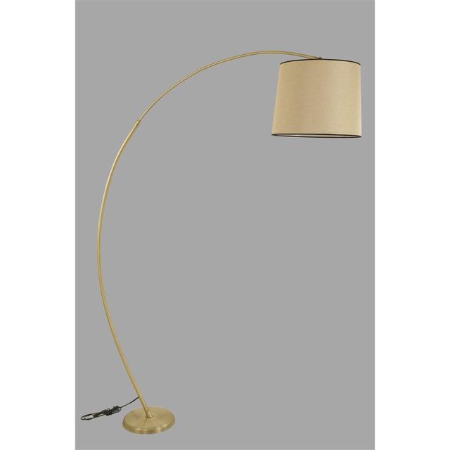 185 cm Bogenlampe Dayne Rosalind Wheeler Gestellausführung: Gold on Productcaster.