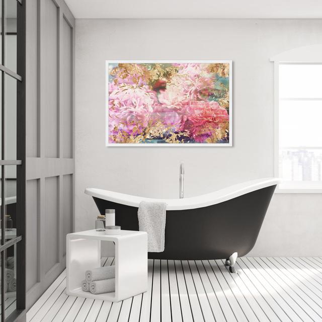 Floral and Botanical Rose Rhapsody by Oliver Gal - Graphic Art Oliver Gal Frame Colour: White Framed, Size: 76.2cm H x 114.3cm W on Productcaster.