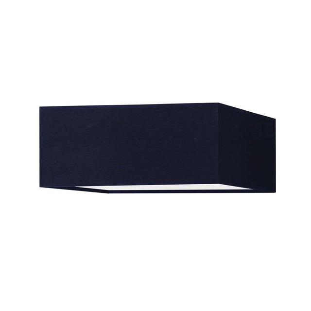 Deckenleuchte 3-flammig Eibe, 40 cm 17 Stories Schirmfarbe: Navyblau on Productcaster.