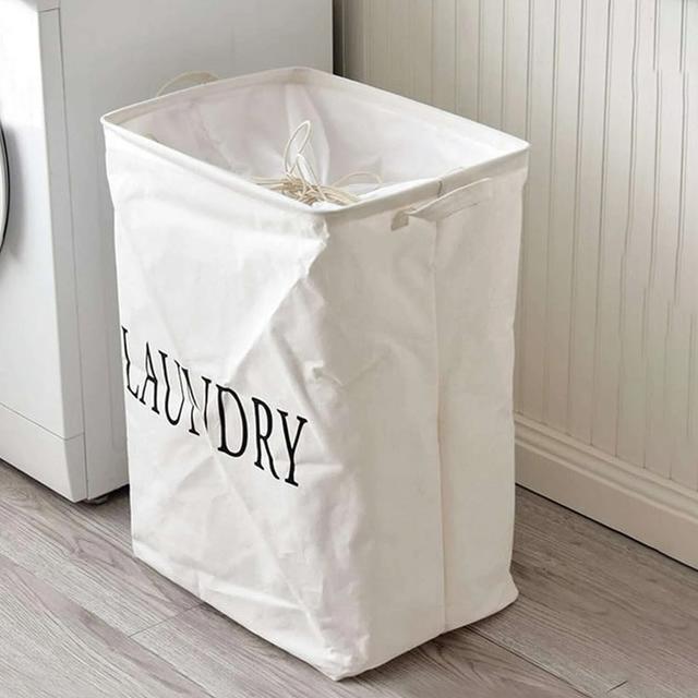 Emele Fabric Laundry Bag Rebrilliant on Productcaster.