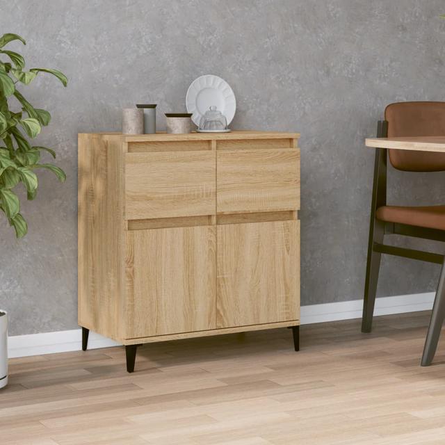 Colmenero 35 Cm Wide 2 Drawer Sideboard Alpen Home Colour: Light Brown on Productcaster.