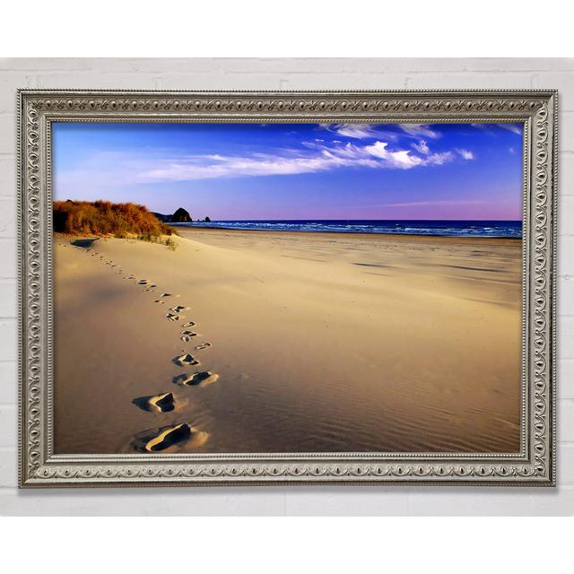 Footprints Of Time - Print Bright Star Size: 59.7cm H x 84.1cm W on Productcaster.