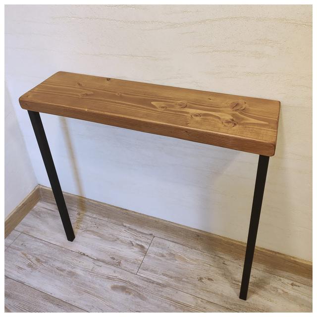 Amata Console Table Borough Wharf Size: 104.5 H x 70 W x 17.5 D cm on Productcaster.