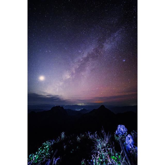 Milky Way - Wrapped Canvas Print Alpen Home Size: 76cm H x 51cm W x 3.8cm D on Productcaster.