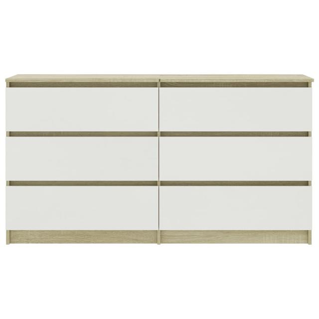 Woosley Sideboard Latitude Run Colour: Oak/White on Productcaster.