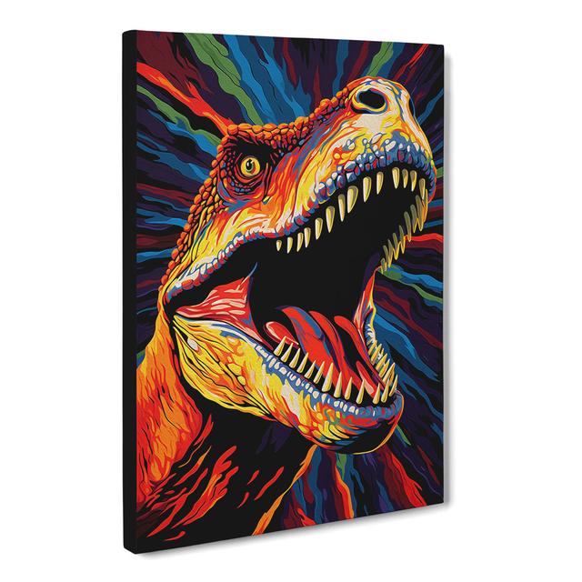 Tyrannosaurus Rex Op - Print Marlow Home Co. Size: 60cm H x 40cm W x 3cm D on Productcaster.