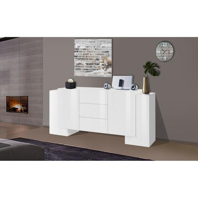 Sideboard Nicholson Zipcode Design Farbe: Weiß on Productcaster.