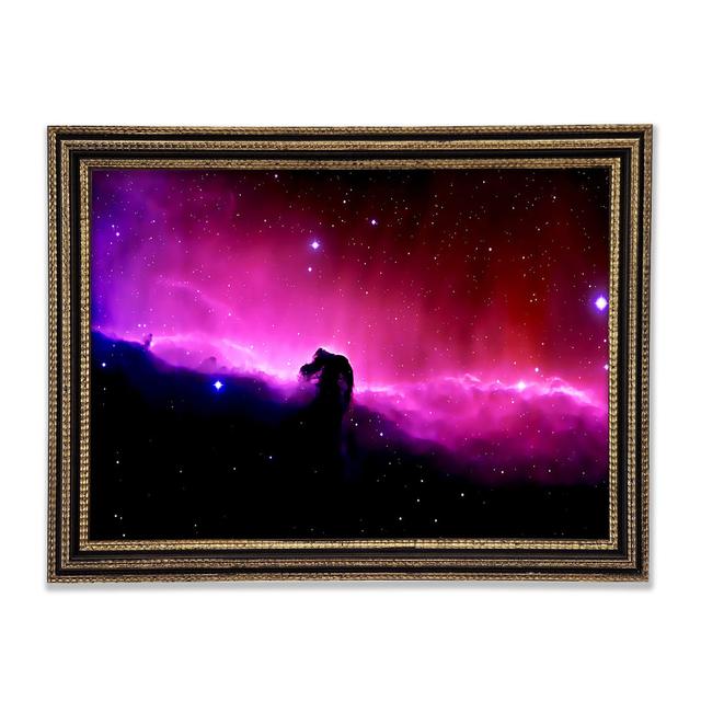 The Stunning Horsehead Nebula - Single Picture Frame Art Prints Ebern Designs Size: 29.7cm H x 42cm W x 3cm D on Productcaster.